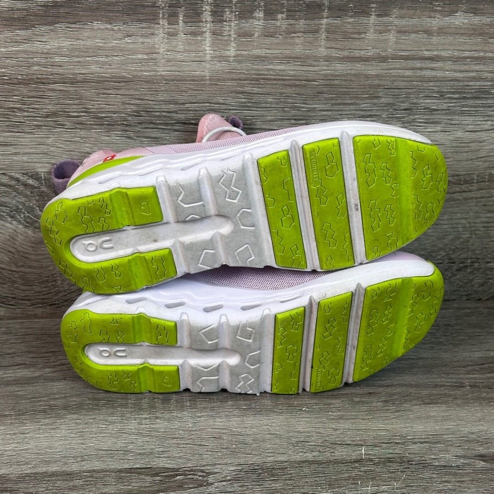 On Cloud Cloudleap Sneakers Kids Size 1 Lavender Running Shoes Outdoors READ - Picture 7 of 11
